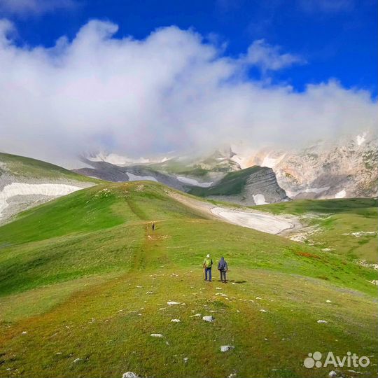 Гора Оштен. Восхождение. Поход с палатками