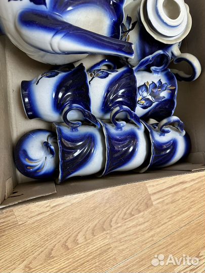 Чайный сервиз гжель