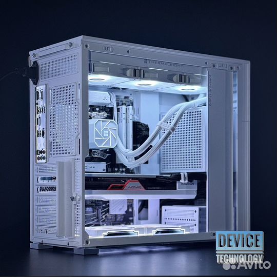 Gaming PC White: Ryzen 5 7500F/ RX 7700XT 12GB