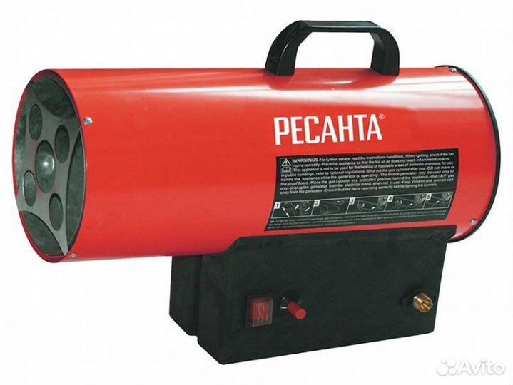 Газовая тепловая пушка ресанта тгп-10000, 67/1/20