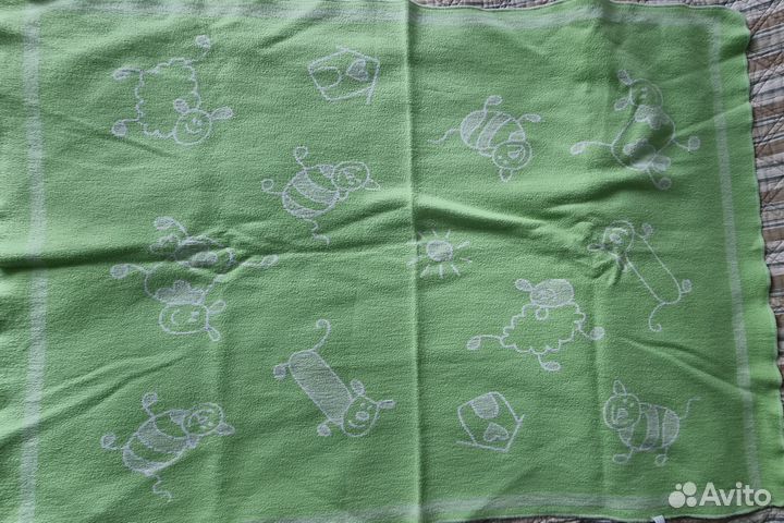 Бортик на кровать + одеяло детское