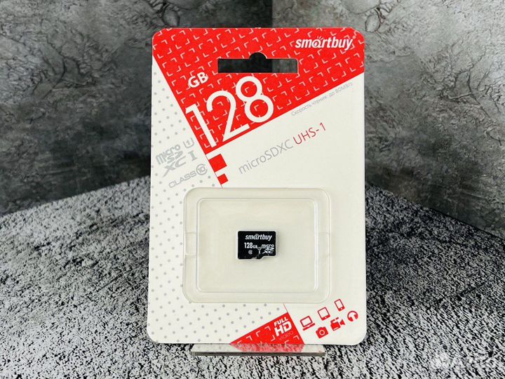 Карта памяти micro sdxc 128GB Smartbuy UHS-I