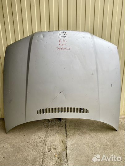 Капот на BMW E46 купе дорестайлинг98-02 г в