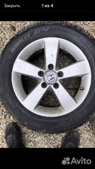 Литые диски r16 на honda civic