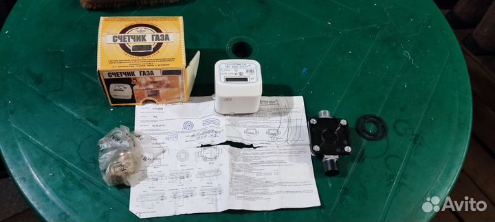 Газовый счетчик новый