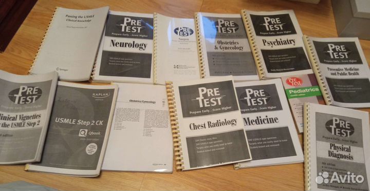 Набор тестов для подготовки к usmle step2