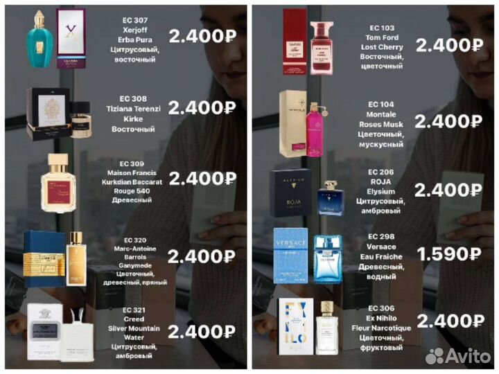 Духи от Гринвей Greenway