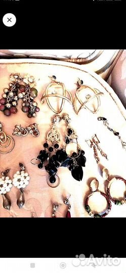 Винтажные серьги