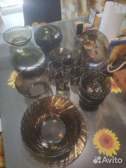 Столовый сервиз luminarc 35 предметов