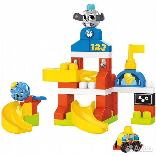 Конструктор Mega Bloks Школа.Новый.Большой,яркий