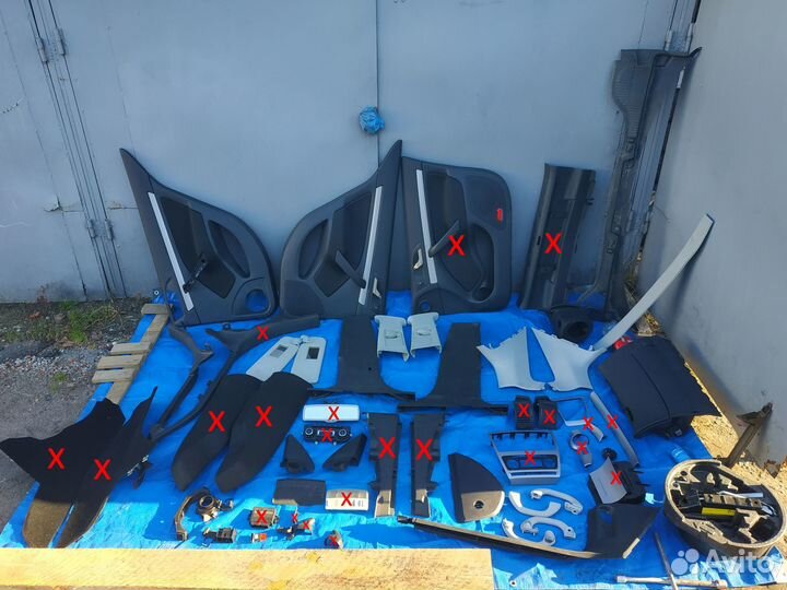 Салон в разборе Skoda Octavia A5 Рестайлинг