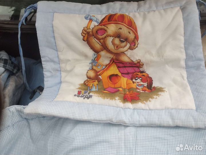 Бортики в детскую кроватку бу