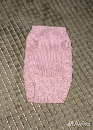 Вязаная одежда для животных