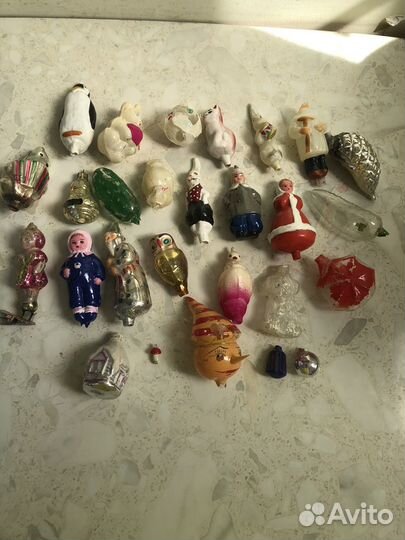 Елочные игрушки СССР в реставрацию