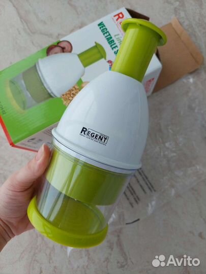 Измельчитель ручной для овощей, мини овощерезка