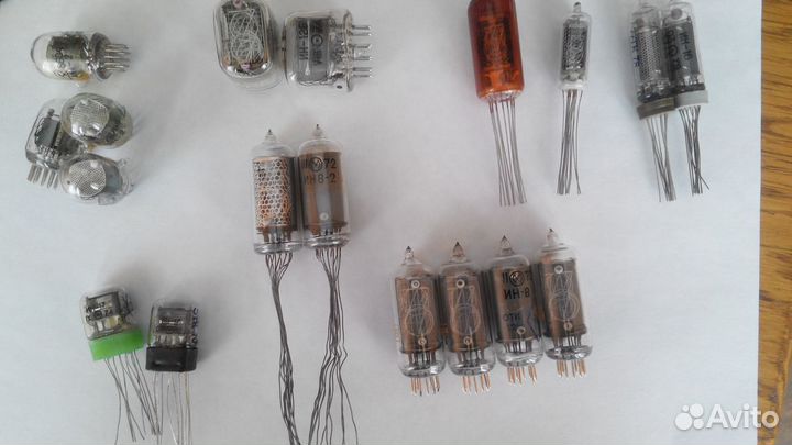 Газоразрядные индикаторные лампы ин-16