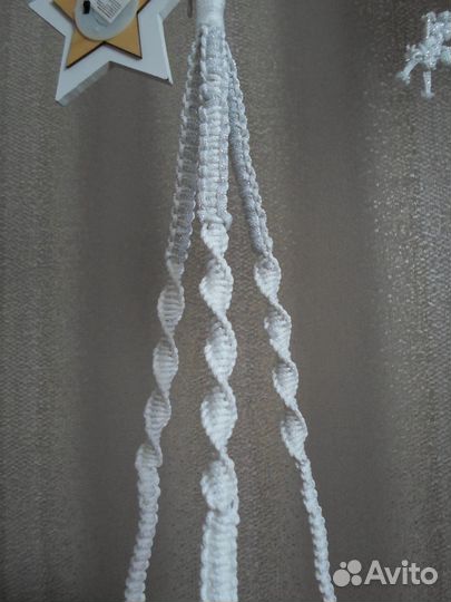 Кашпо подвесное макраме для цветы