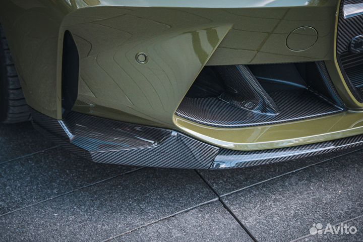 Карбоновые воздуховоды бампера BMW M3 G80