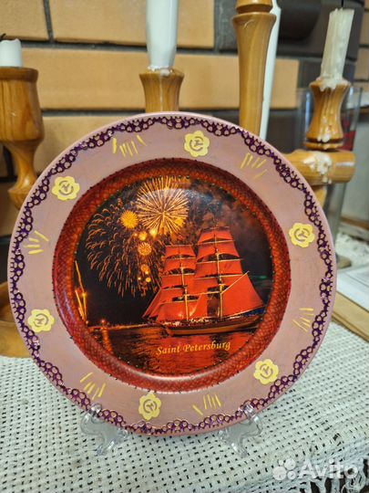 Тарелки сувенирные Санкт-Петербург