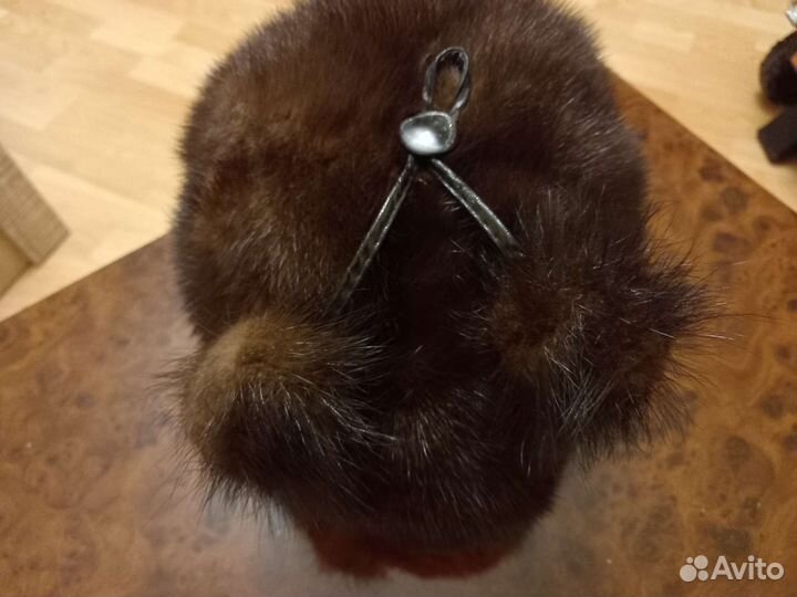 Шапка норковая женская