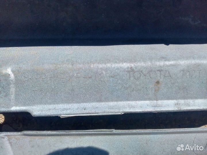 Накладки на пороги toyota caldina