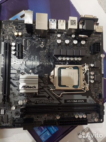 Новый комплект для Пк мат.плата+проц+память+кулер