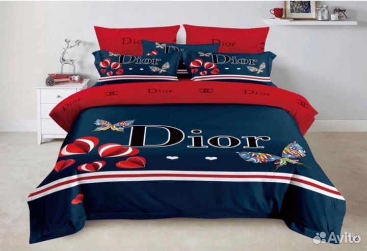 Постельное белье, новое, евро