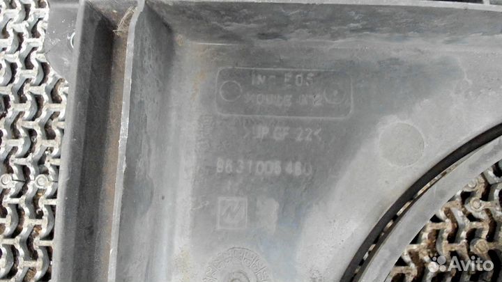 Вентилятор радиатора Peugeot 206, 2000