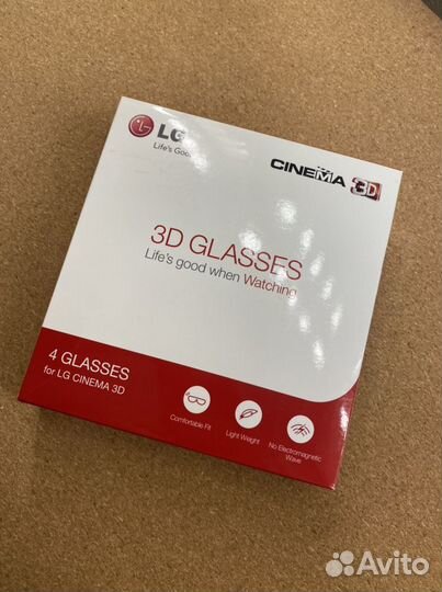 LG 3d очки