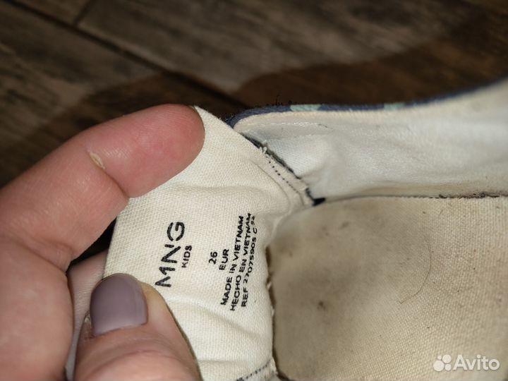 Кеды детские mango kids 26