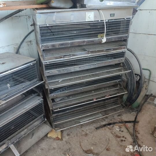 Клетки для перепелов и бройлеров нержавейка