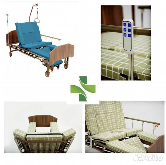Кровать инвалидная электропривод/кардиокресло