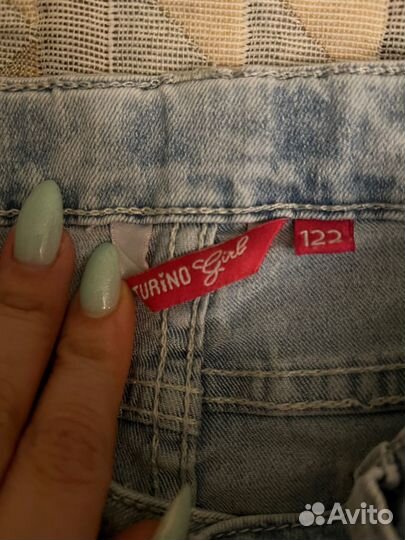 Джинсы для девочки 122