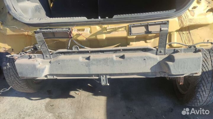 Усилитель бампера задний на Киа Пиканто 2. 11-17