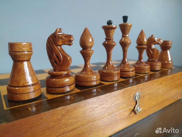 Шахматы деревянные Бородинские #3