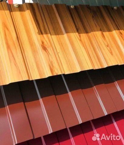 Профнастил С8 окрашеный, м2