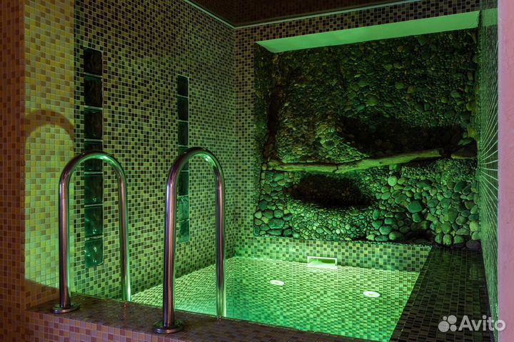 Сауна с бассейном. Хаммам. На Народной