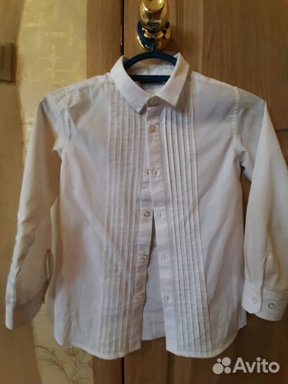 Рубашка на мальчика, длинный рукав