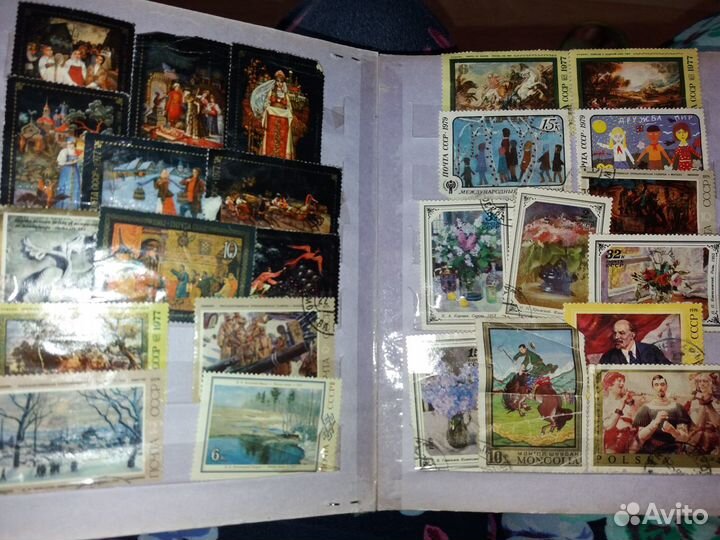 Альбом с марками СССР 60-80гг