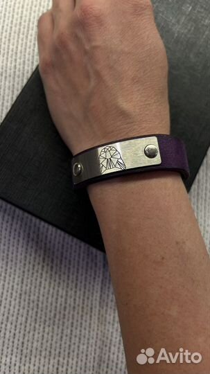 Браслет кожаный