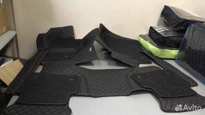 3D Коврики Nissan Murano из Экокожи