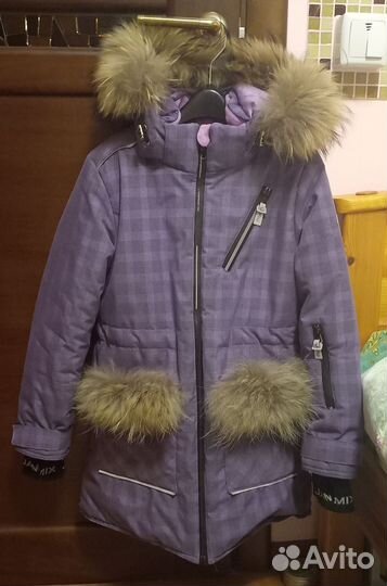 Куртка зимняя для девочки 134
