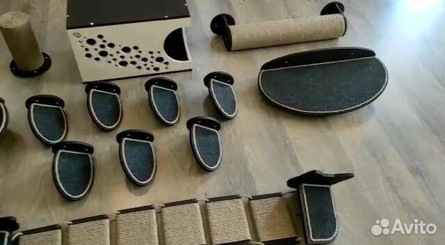 Настенный комплекс / дом для кошек