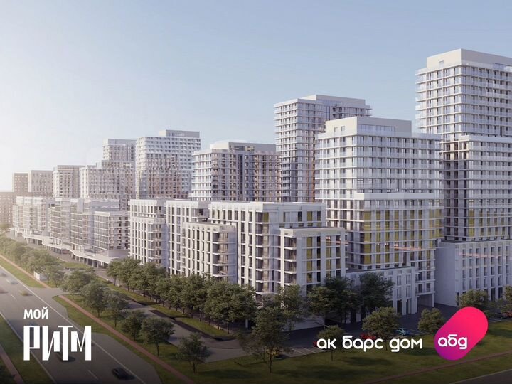 2-к. квартира, 61,5 м², 8/25 эт.