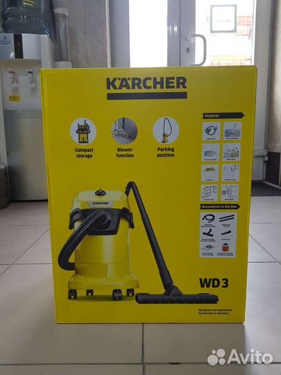 Пылесос karcher wd3