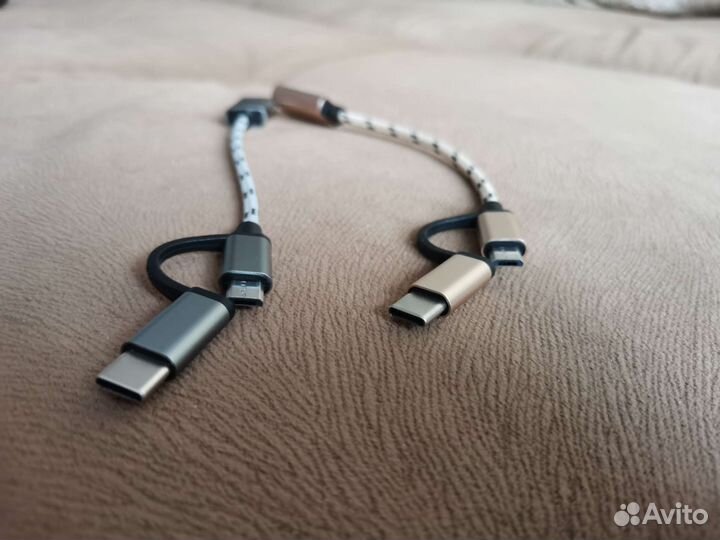 Переходник otg usb Micro usb type c