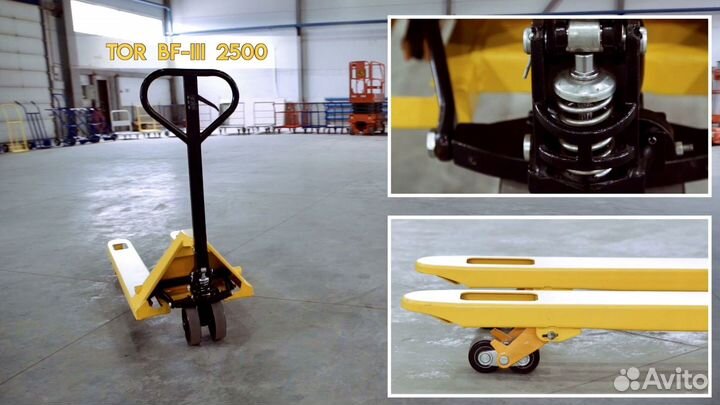 Рохля Гидравлическая тележка 2,5 т TOR BF-III