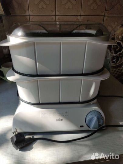 Пароварка braun fs20