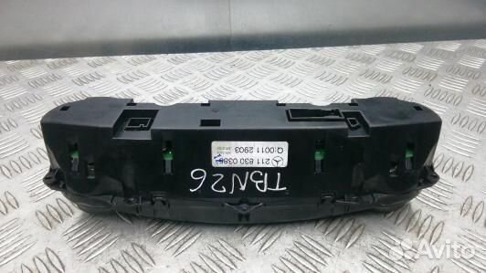 Блок управления печки и климат-контроля mercedes b