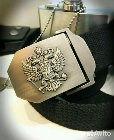 Герб России ремень